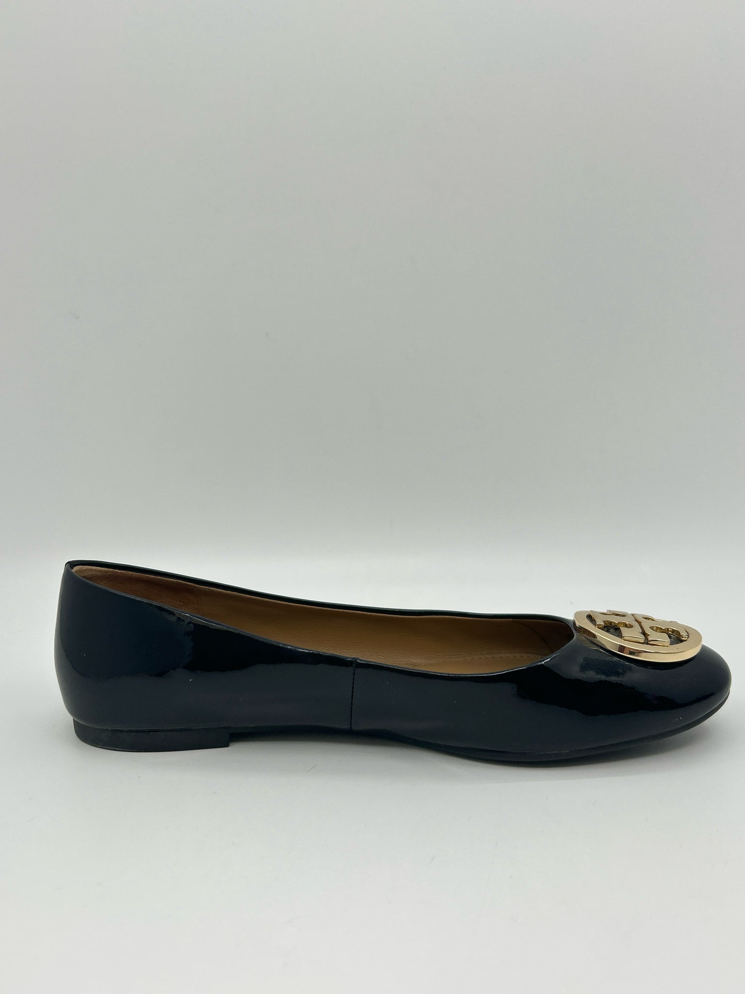 TORY BURCH Size 7 Black Women Flats
