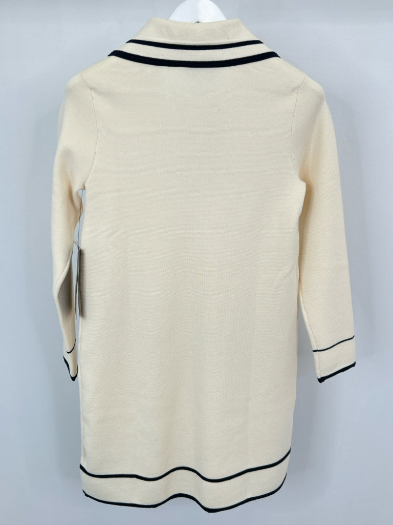 TUCKERNUCK Size S CREAM AND NAVY Women's Dress