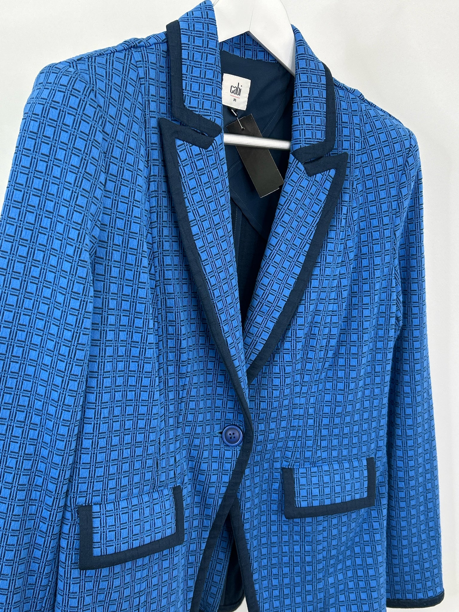 CABI Size M Blue Women Blazer
