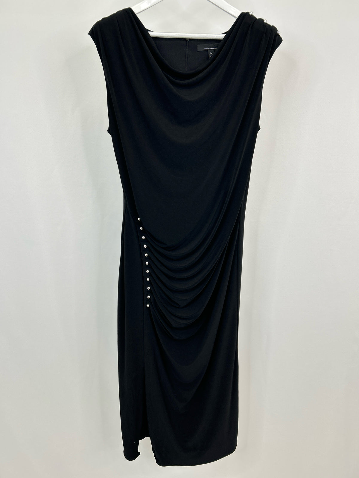 White House Black Market Size 14 Black Women Dress