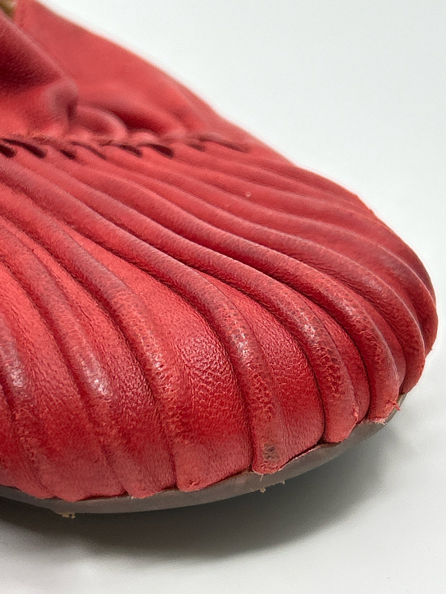 CHOCOLAT BLU Size 7 Red Women Flats