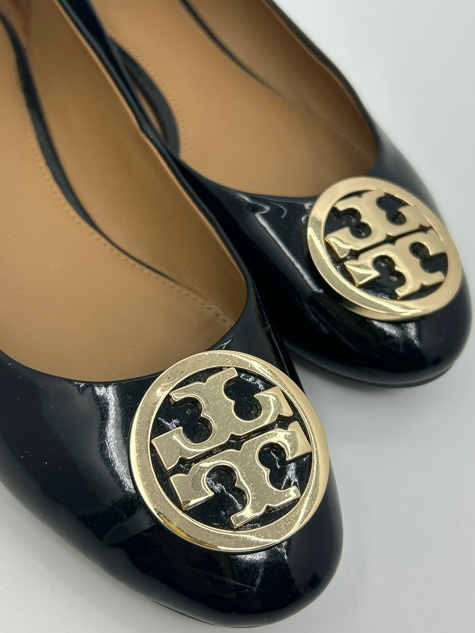 TORY BURCH Size 7 Black Women Flats
