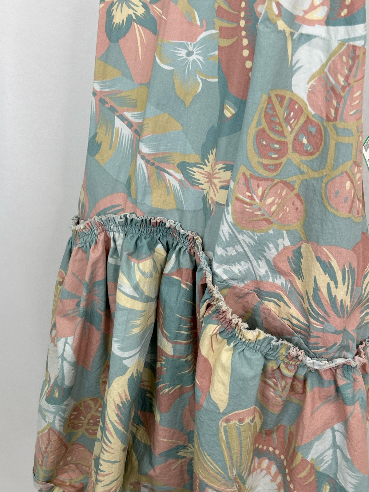 FREE PEOPLE Size M Blue and Blush Women Dress