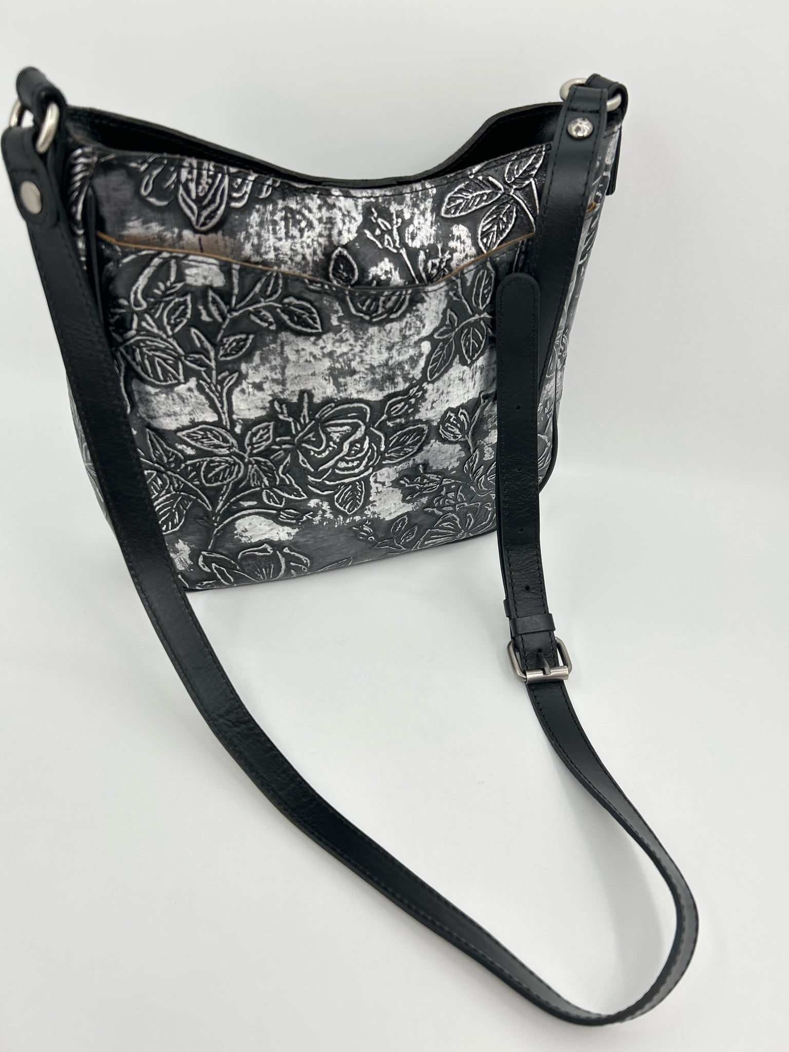 PATRICIA NASH Silver and Black Women Purse
