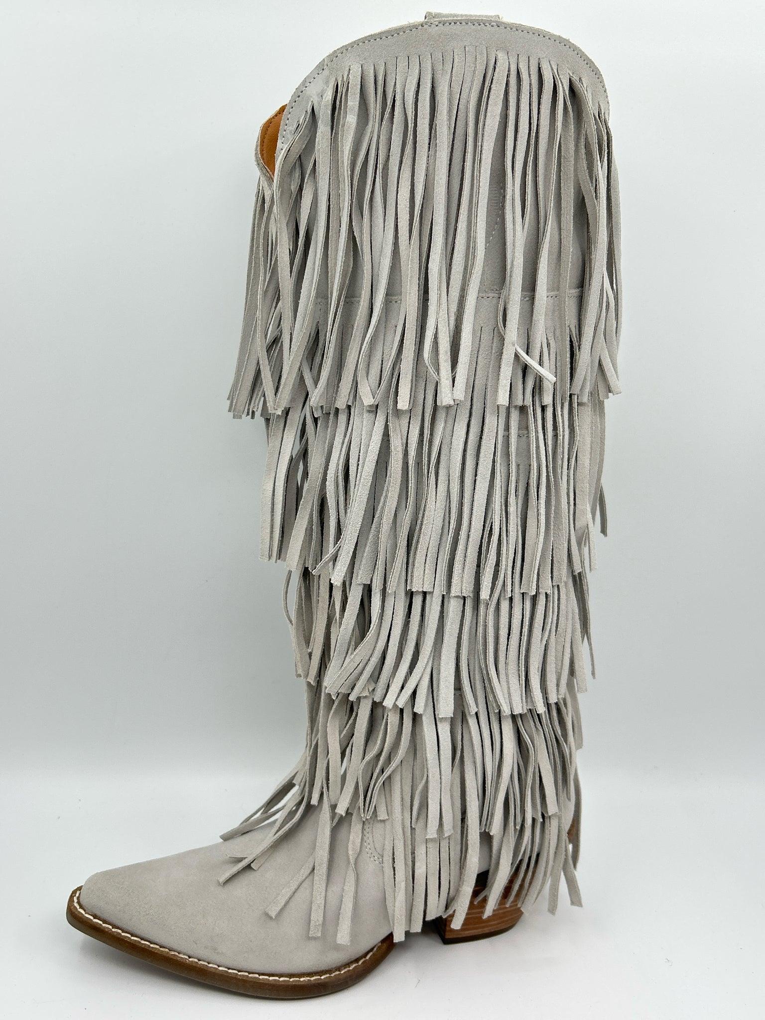 DINGO Size 7.5M White Women Boots