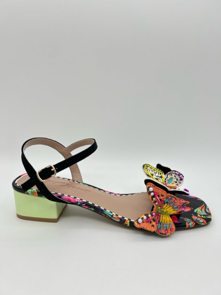 BETSEY JOHNSON Size 10 Multi-Color Women's Sandal