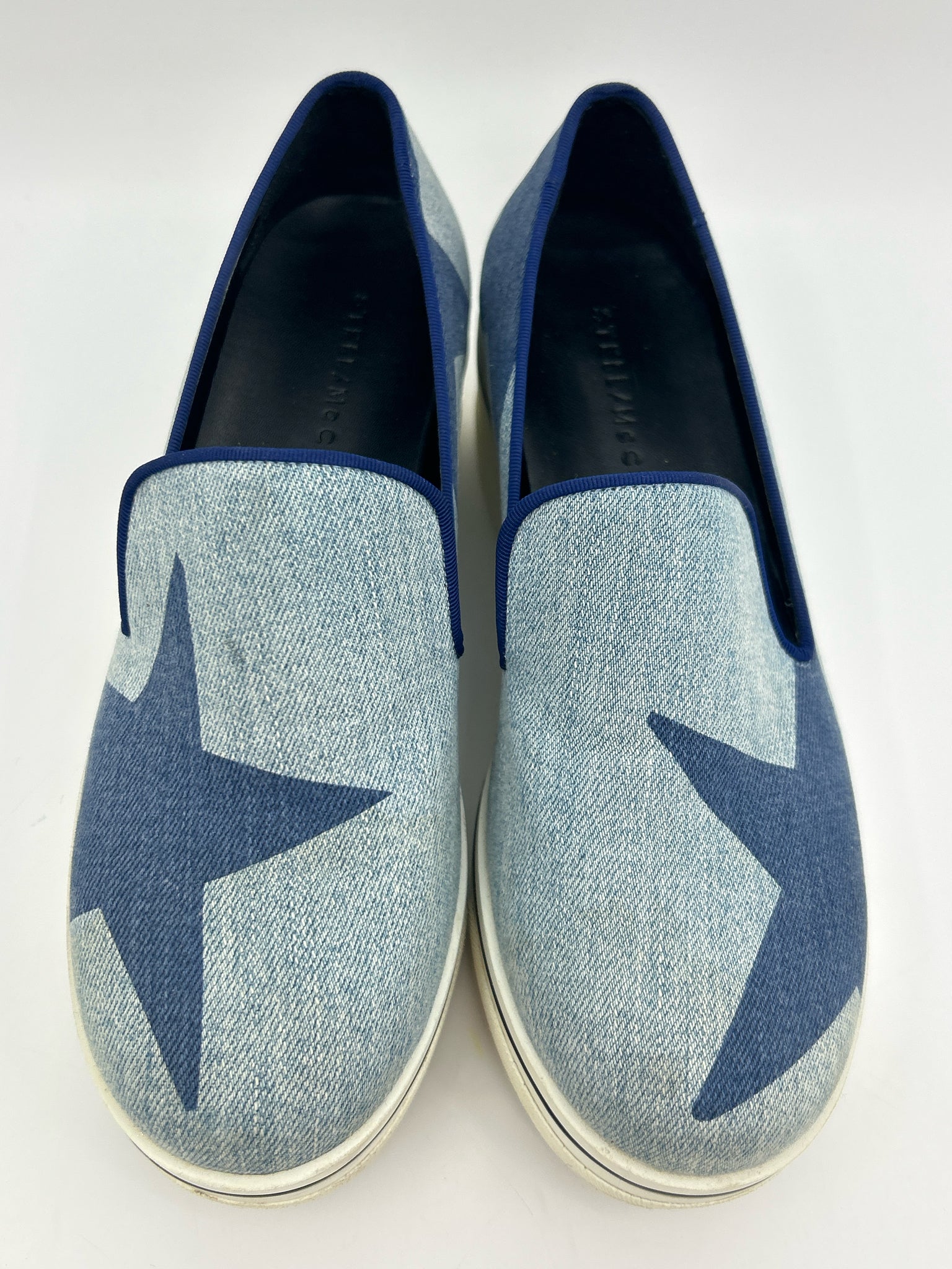 Stella McCartney Size 36/6 Blue Print Women Sneakers