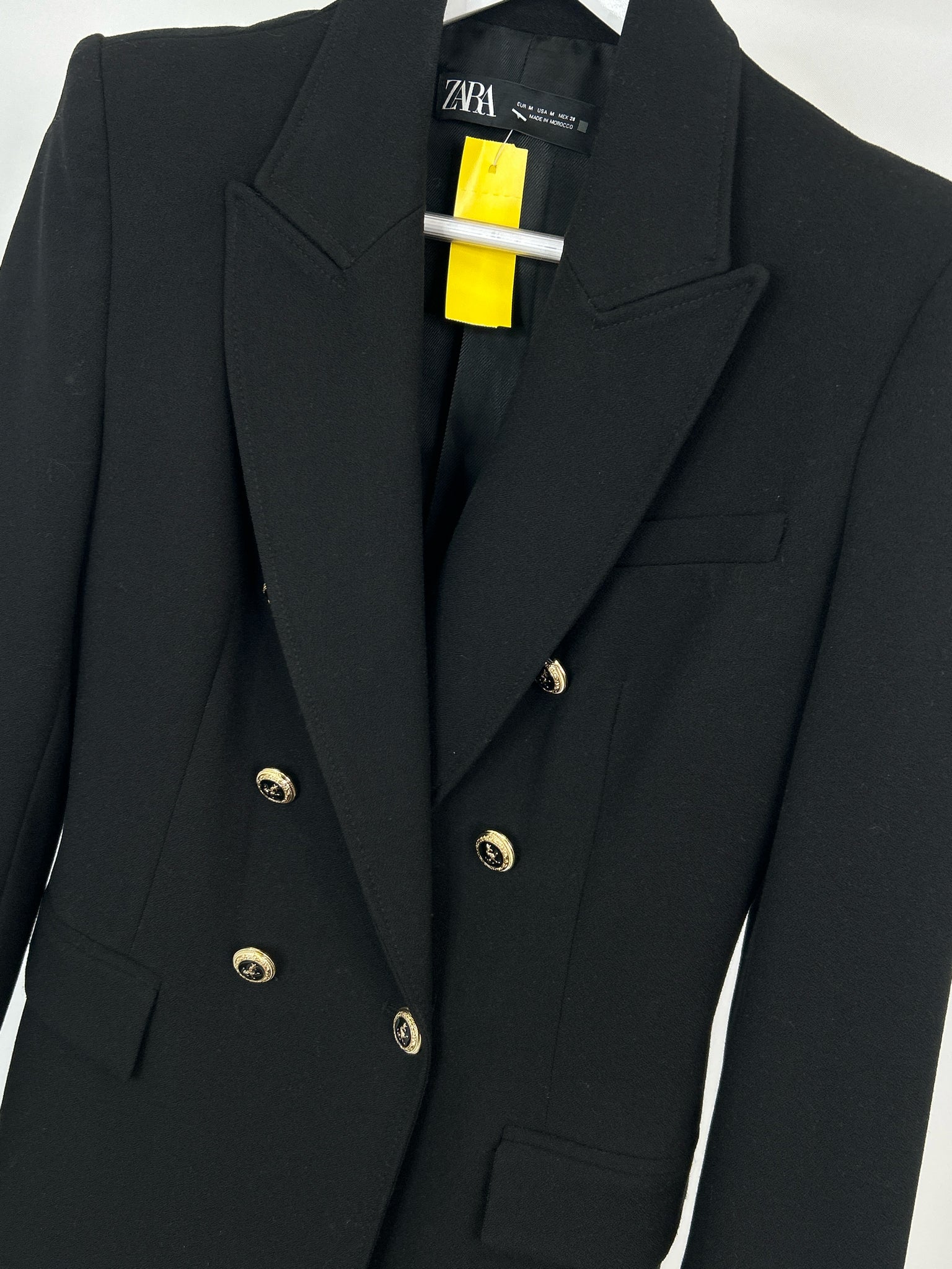 ZARA Size M Black Women Blazer