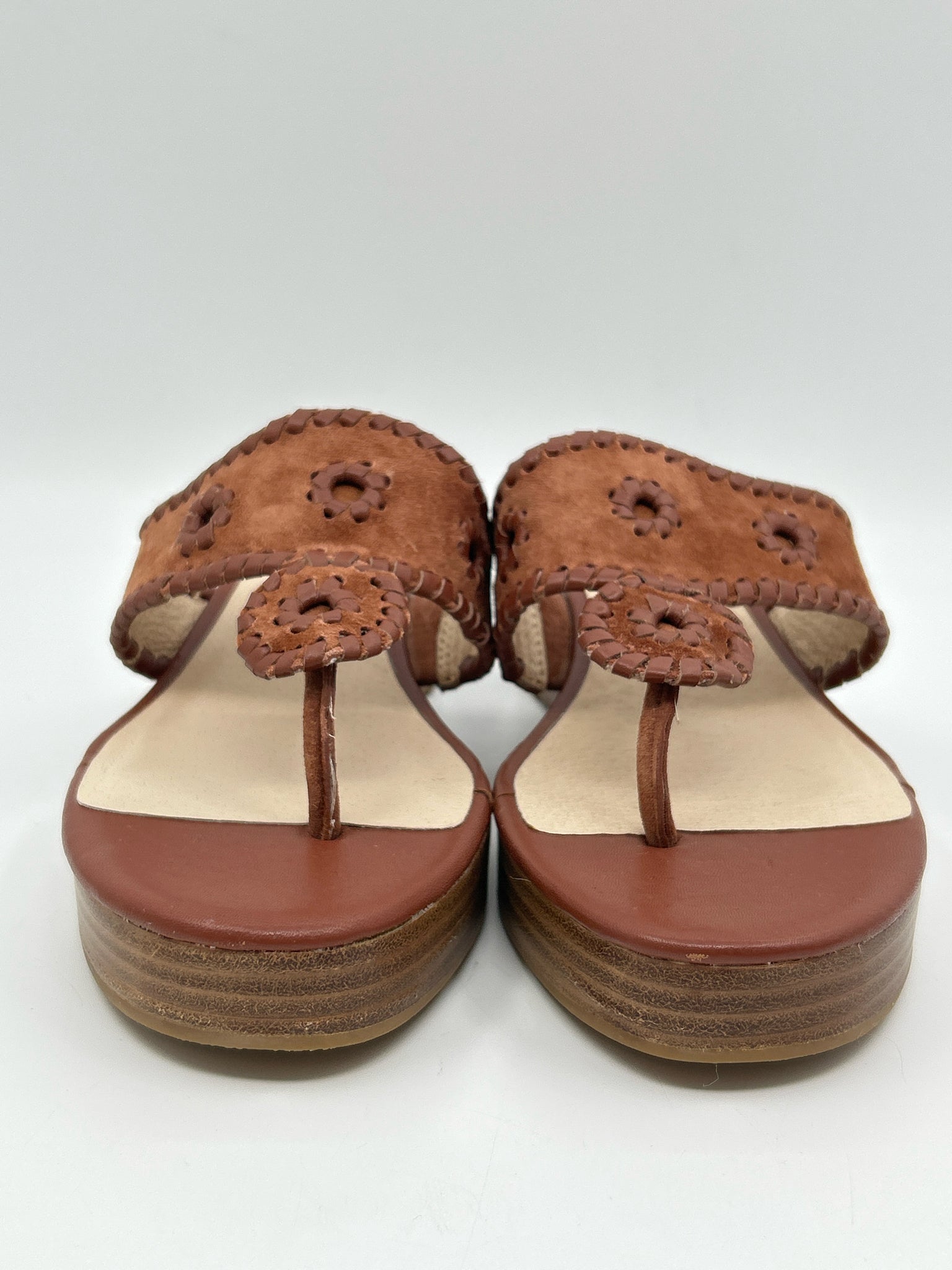 JACK ROGERS Size 9M Tan Women Sandal