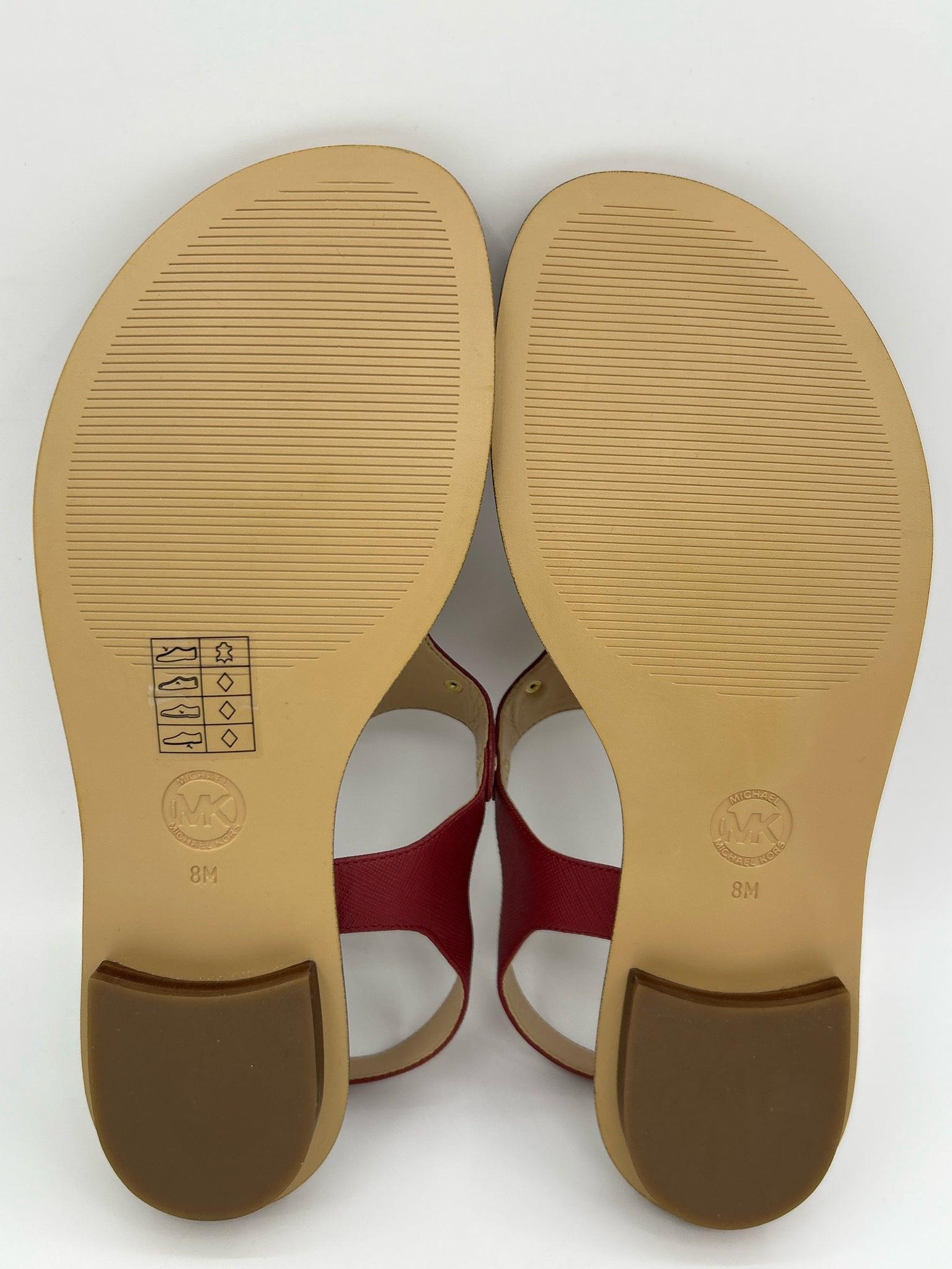 MICHAEL MICHAEL KORS Size 8M Red Women Sandal