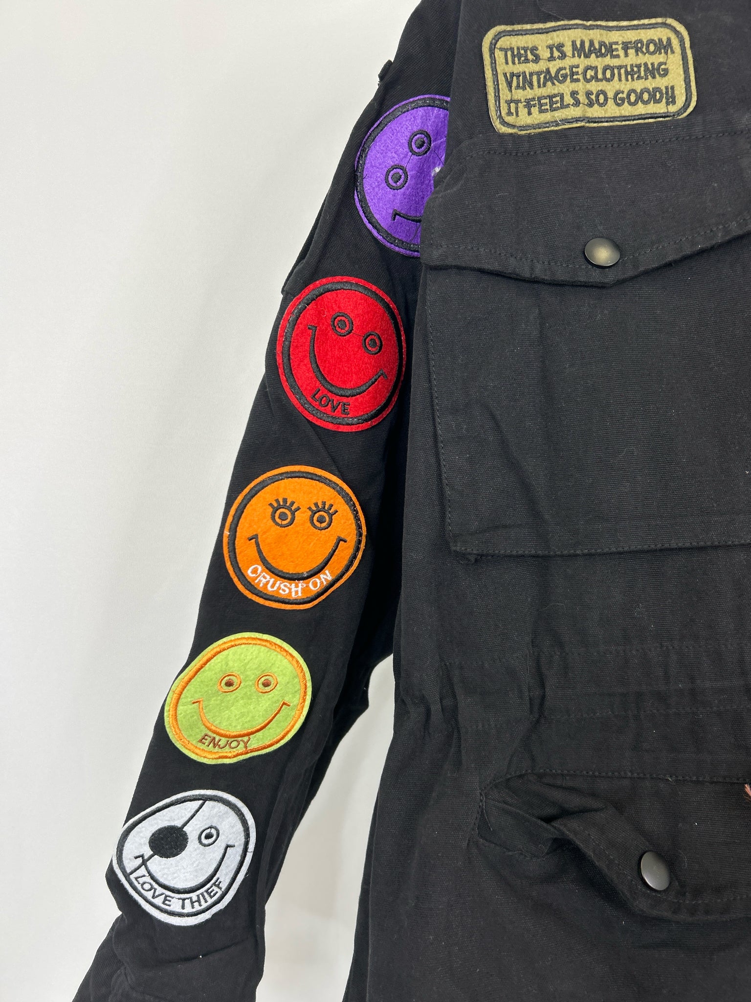 SALT Size L Black Women Jacket