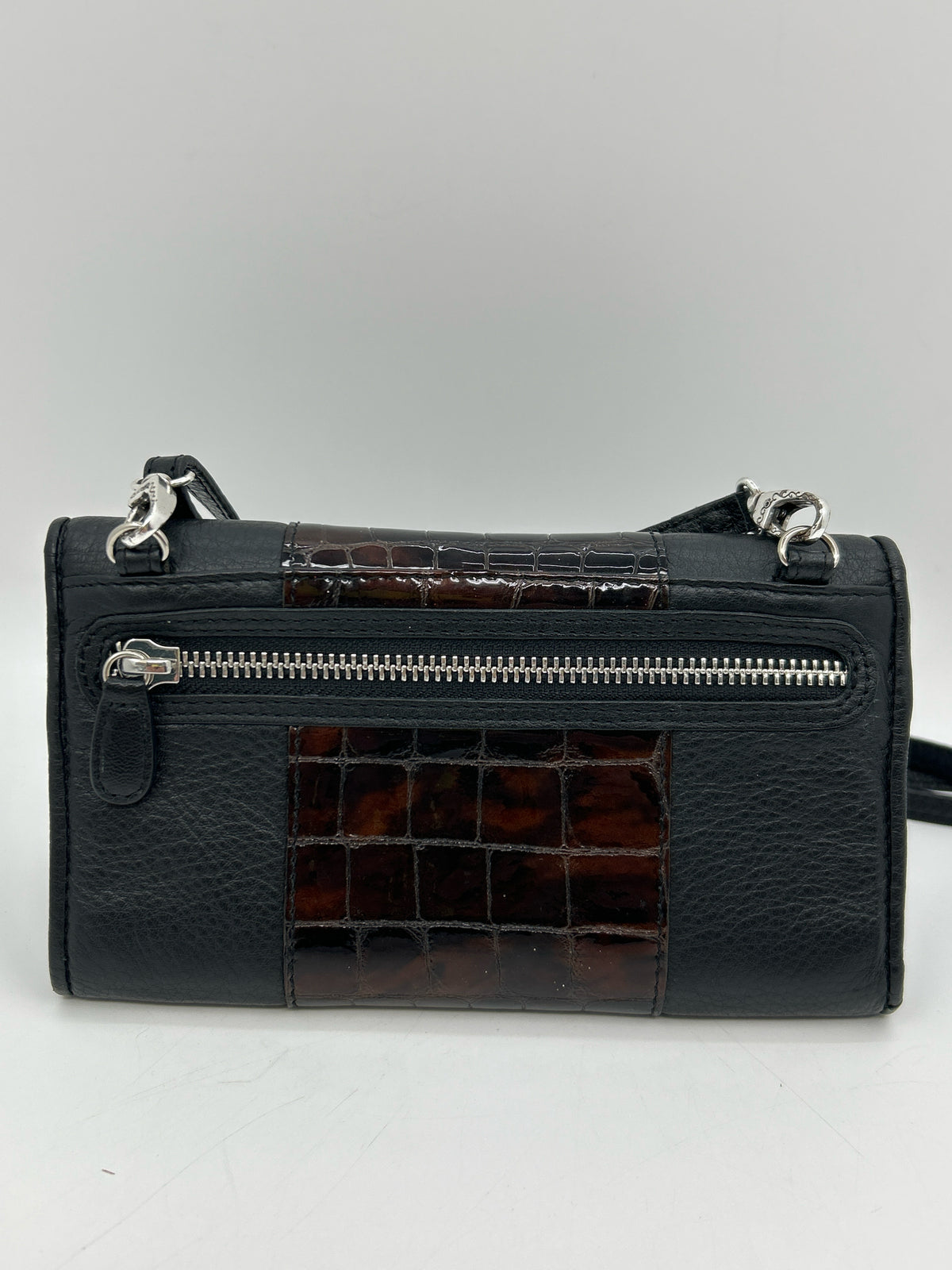 BRIGHTON Black & Brown Women Wallet