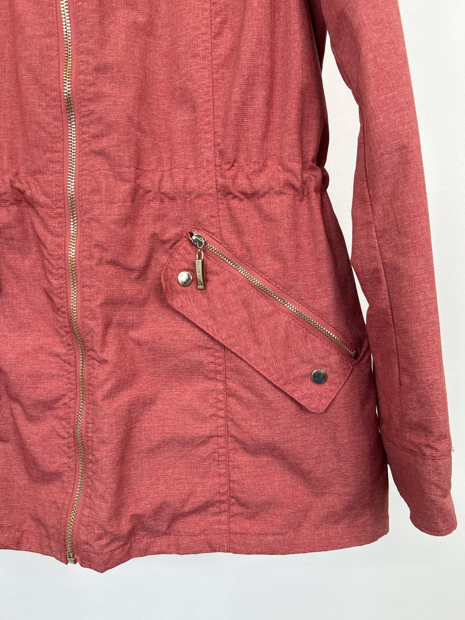 ELLEN TRACY Size M Red Women Raincoat