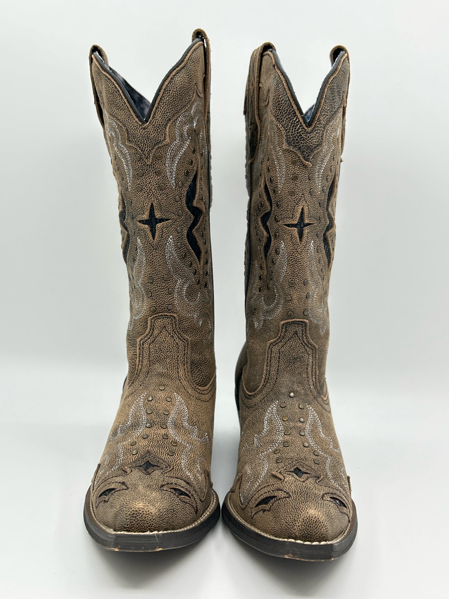 LAREDO Size 6.5M Brown Women Boots