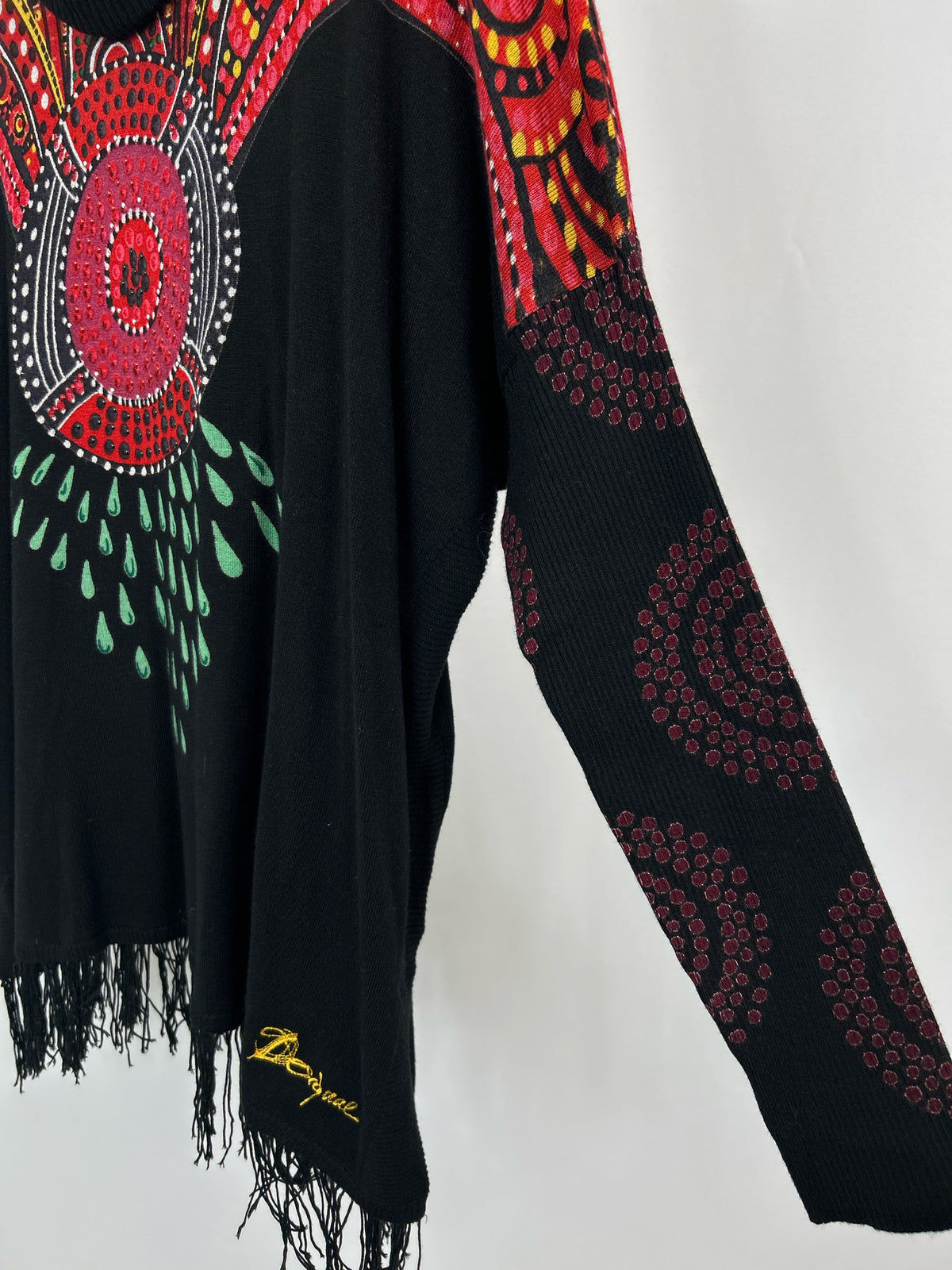 desigual Size XL Black Women Sweater