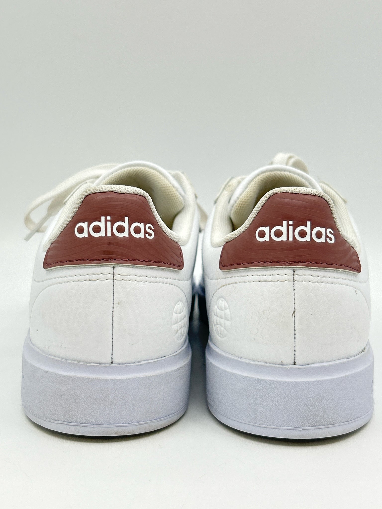 ADIDAS Size 9.5 White Women Sneakers