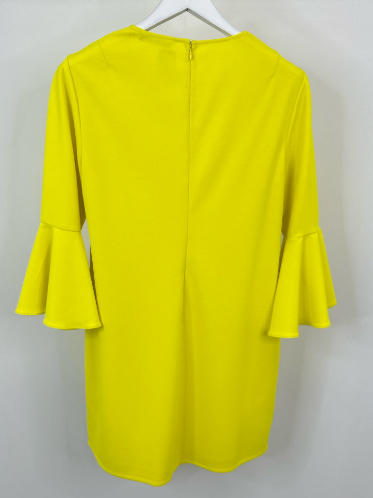 TRINA TURK Size M/L Yellow Dress