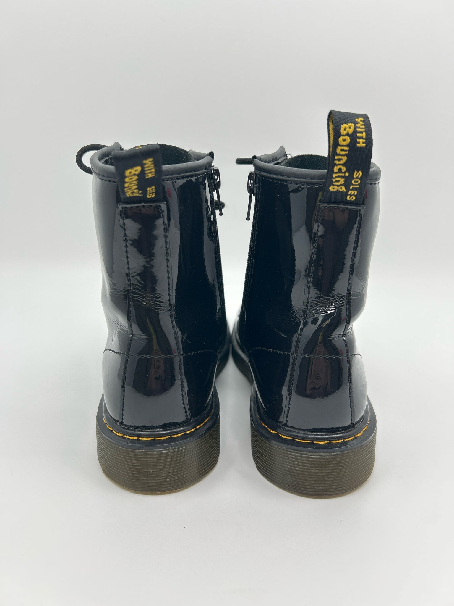 DR. MARTENS Size 7 Black Women Boots