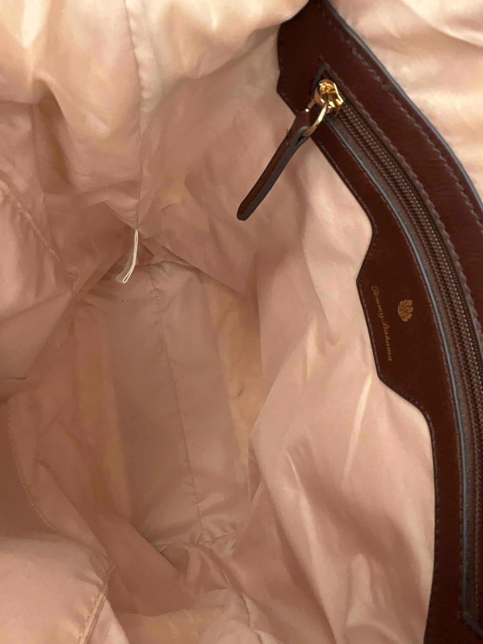 TOMMY BAHAMA Brown Print Women Tote