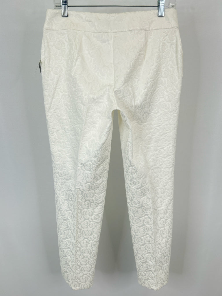 KASPER Size 4 White Women's Pants