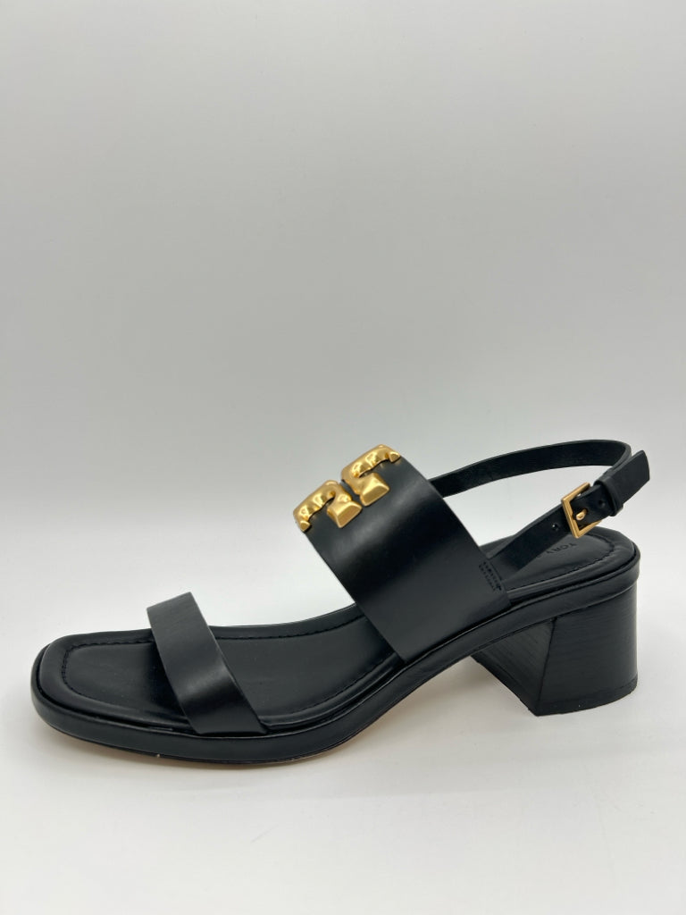 TORY BURCH Size 10M Black Women's Sandal