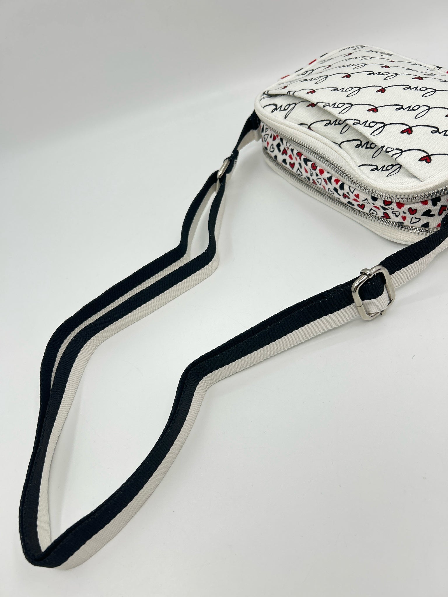 BRIGHTON WHITE AND RED Women Purse
