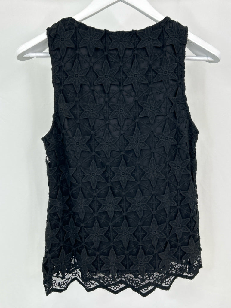 MM COUTURE Women Size M Black Top NWT