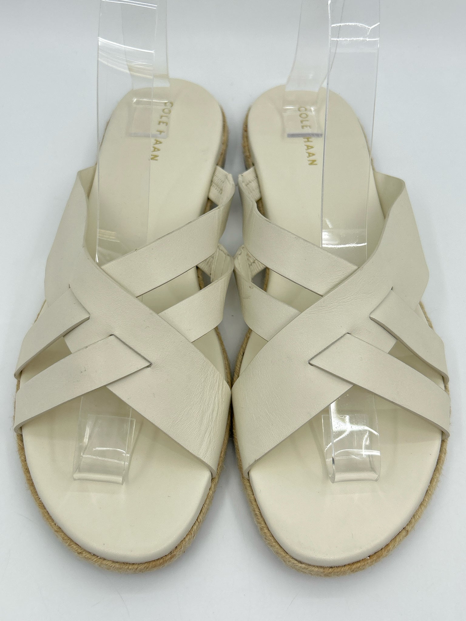 COLE HAAN Size 9B Ivory Women Sandal