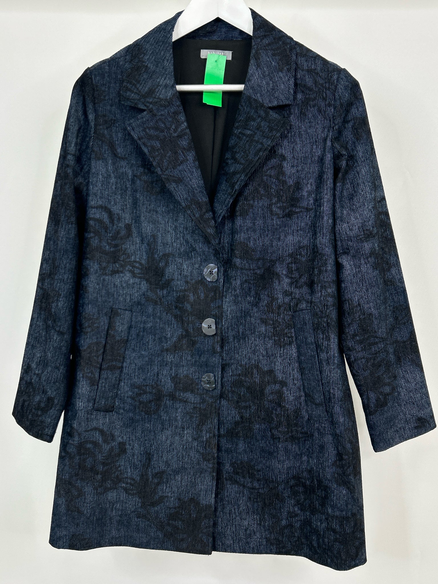 HABITAT Size S Navy Print Women Coat
