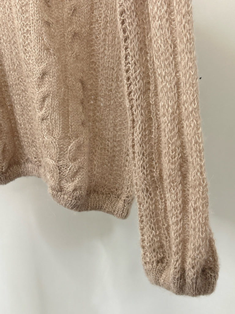 FREE PEOPLE Size S Tan Sweater