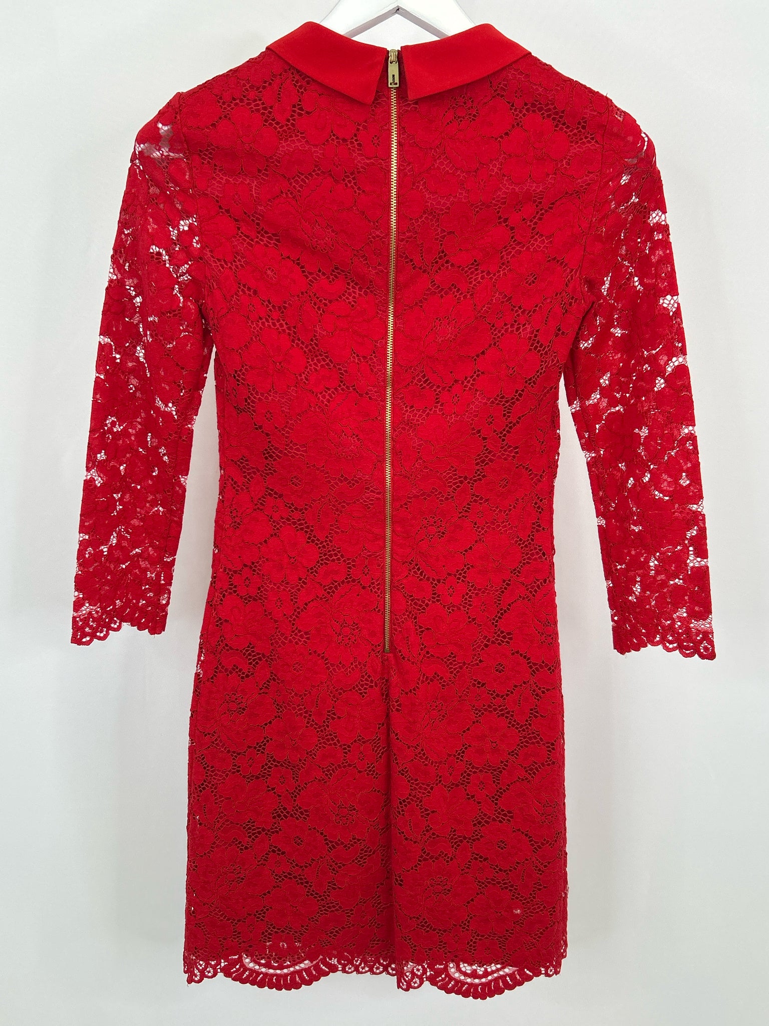 TED BAKER Size 2 Red Women Dress