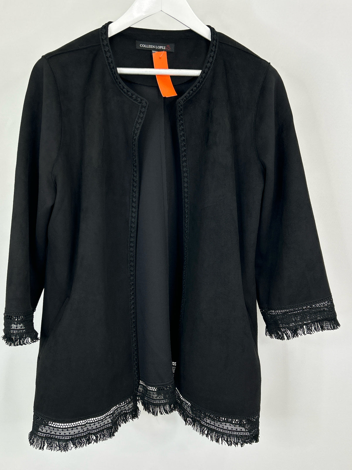 COLLEEN LOPEZ Size XL Black Women Jacket