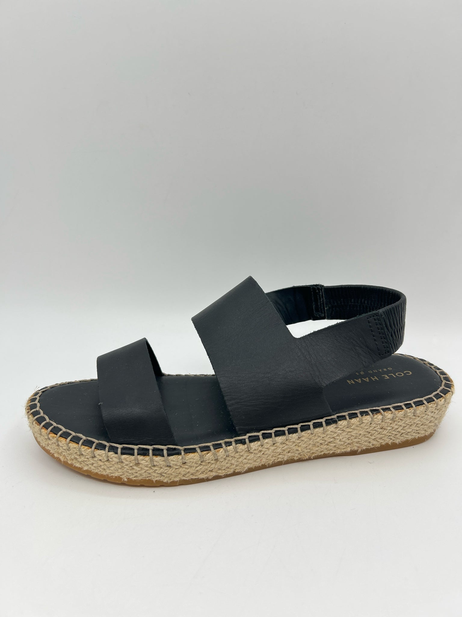 COLE HAAN Size 8B Black Women Sandal