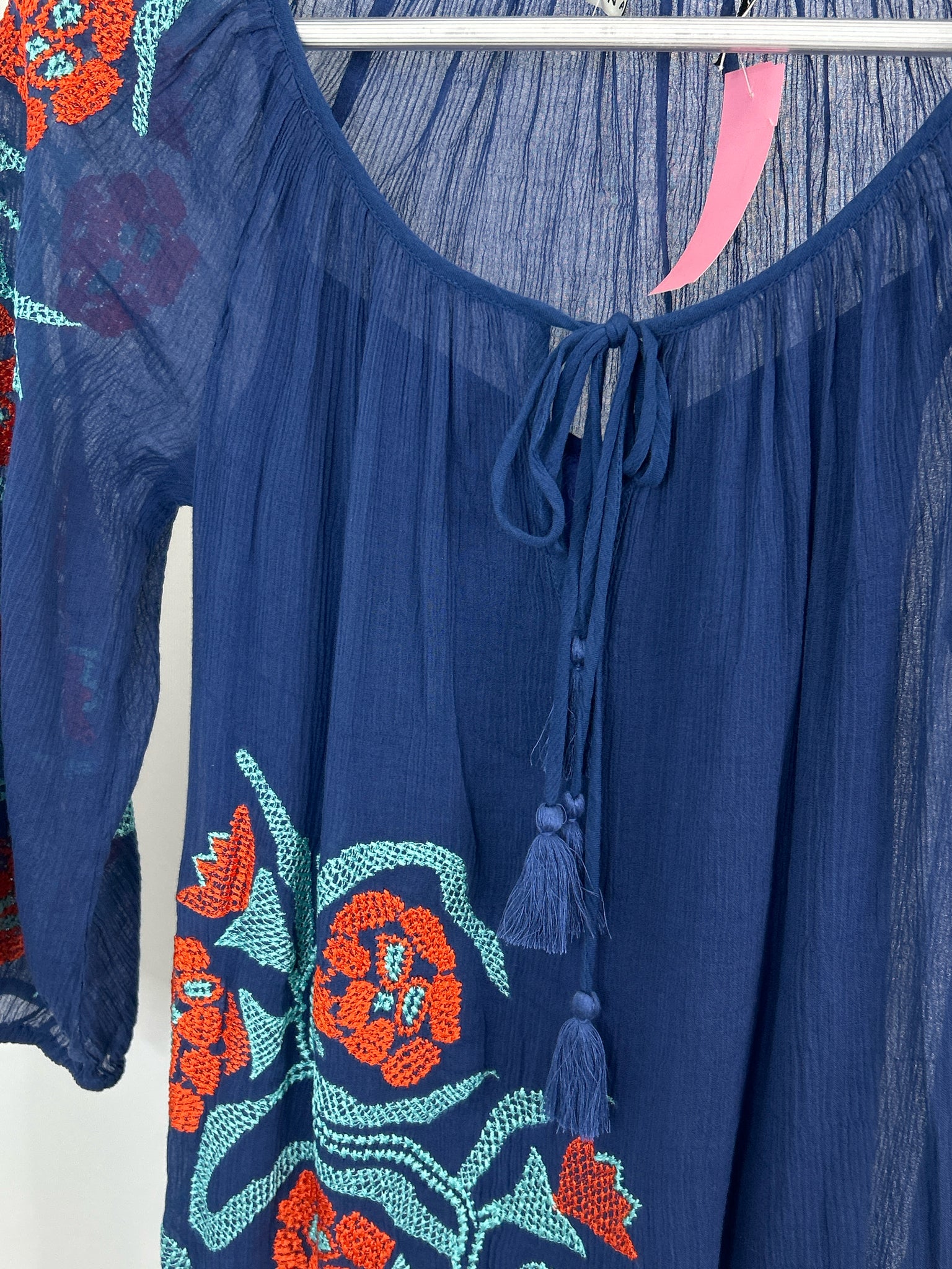 TRINA TURK Size 4 Blue floral Women Dress