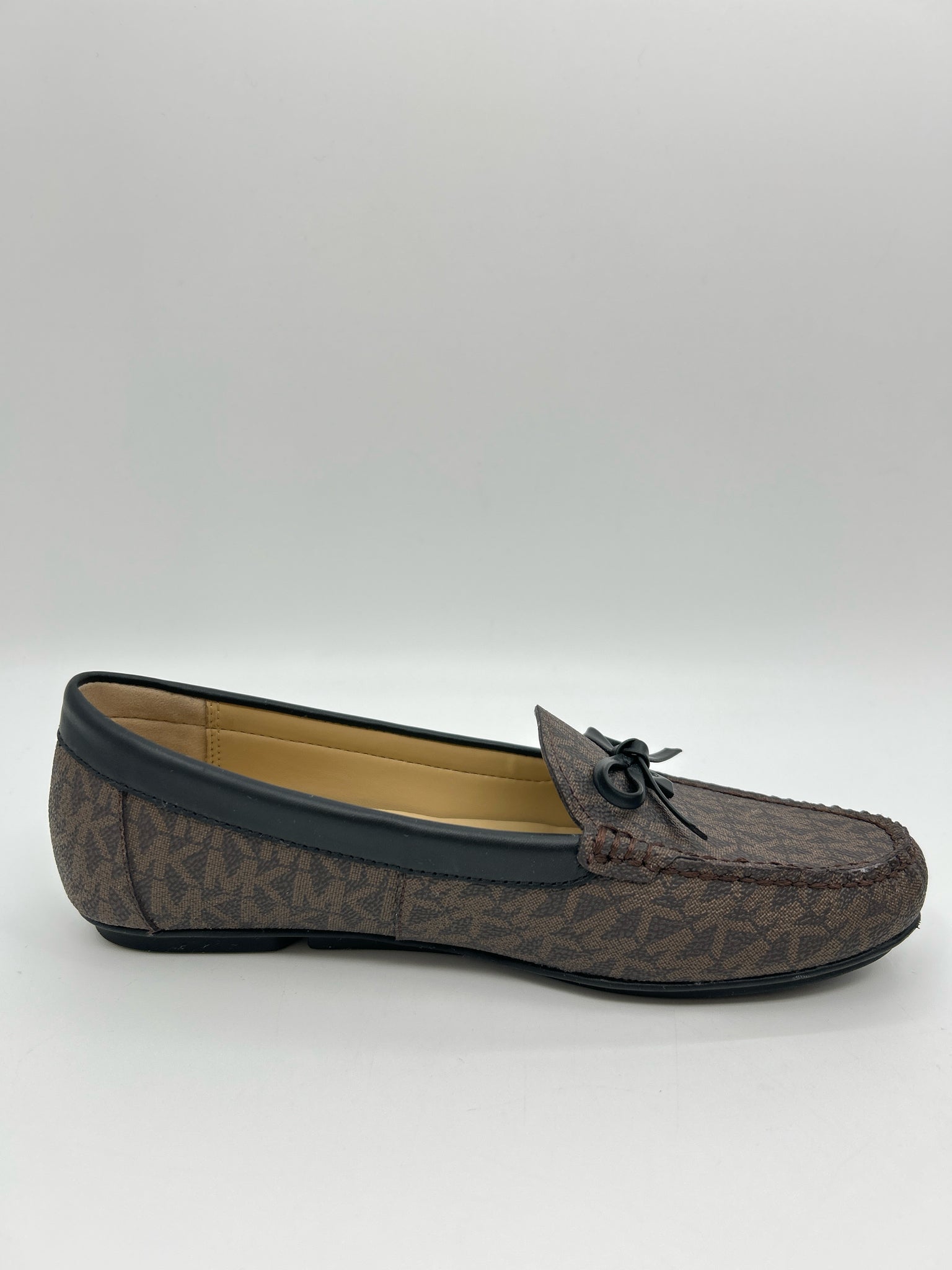 MICHAEL MICHAEL KORS Size 6.5 Brown and Black Women Loafer