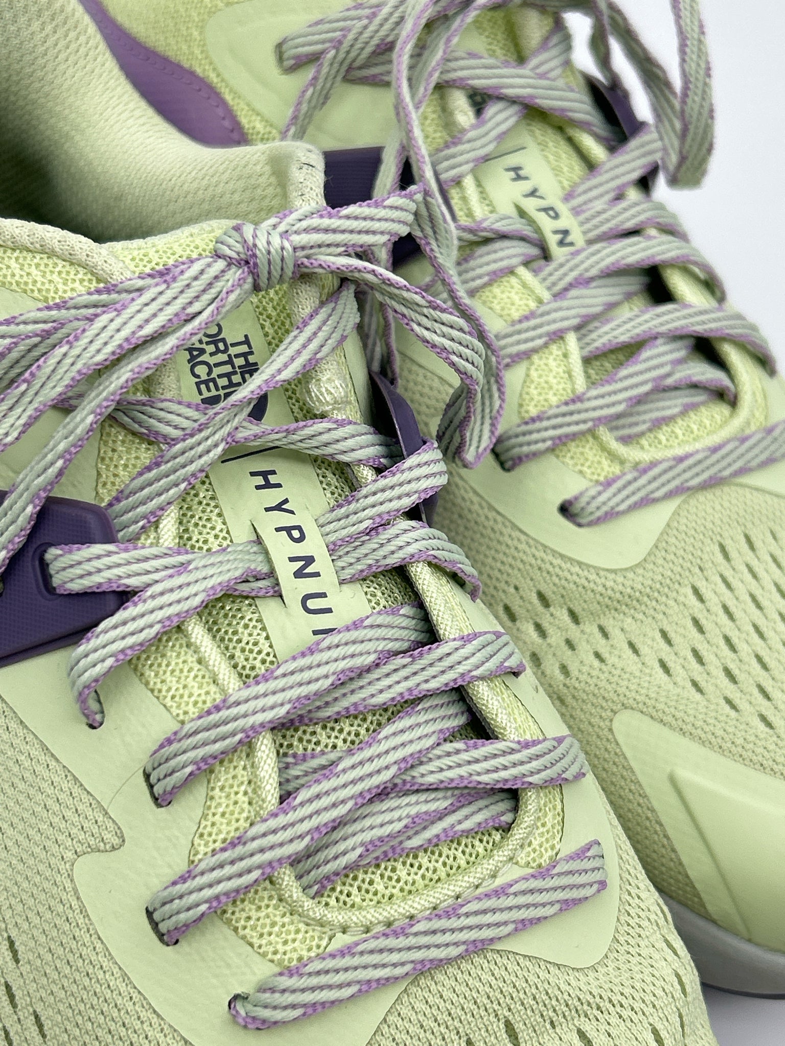 THE NORTH FACE Size 10.5 Green and Purple Women Sneakers