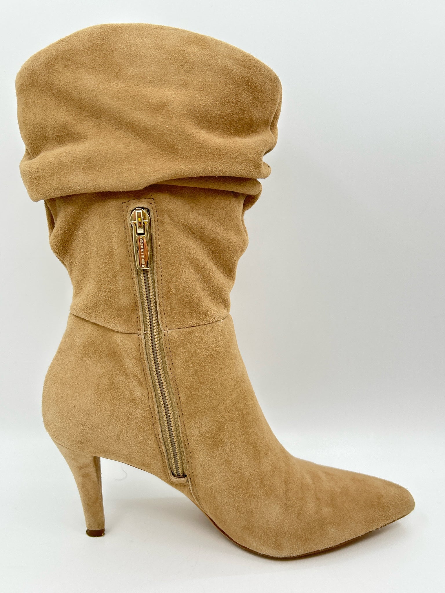 VINCE CAMUTO Size 7.5M Beige Women Booties