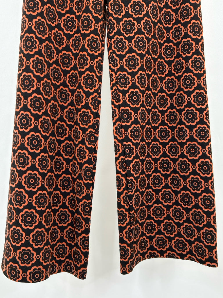 MAEVE Women Size 30/10 Orange Print Pants