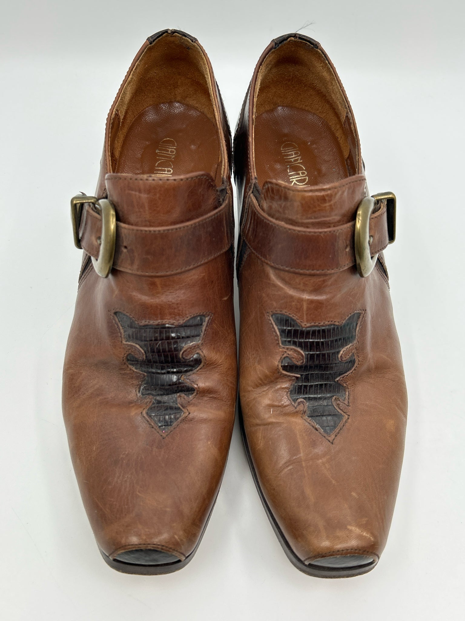 GIANCARLO PAOLI Size 40 Brown Women Shoes