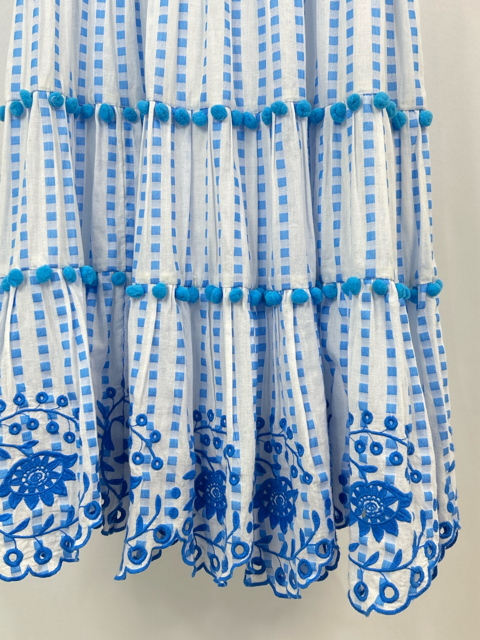 LILLY PULITZER Size 6 blue and white Women Dress