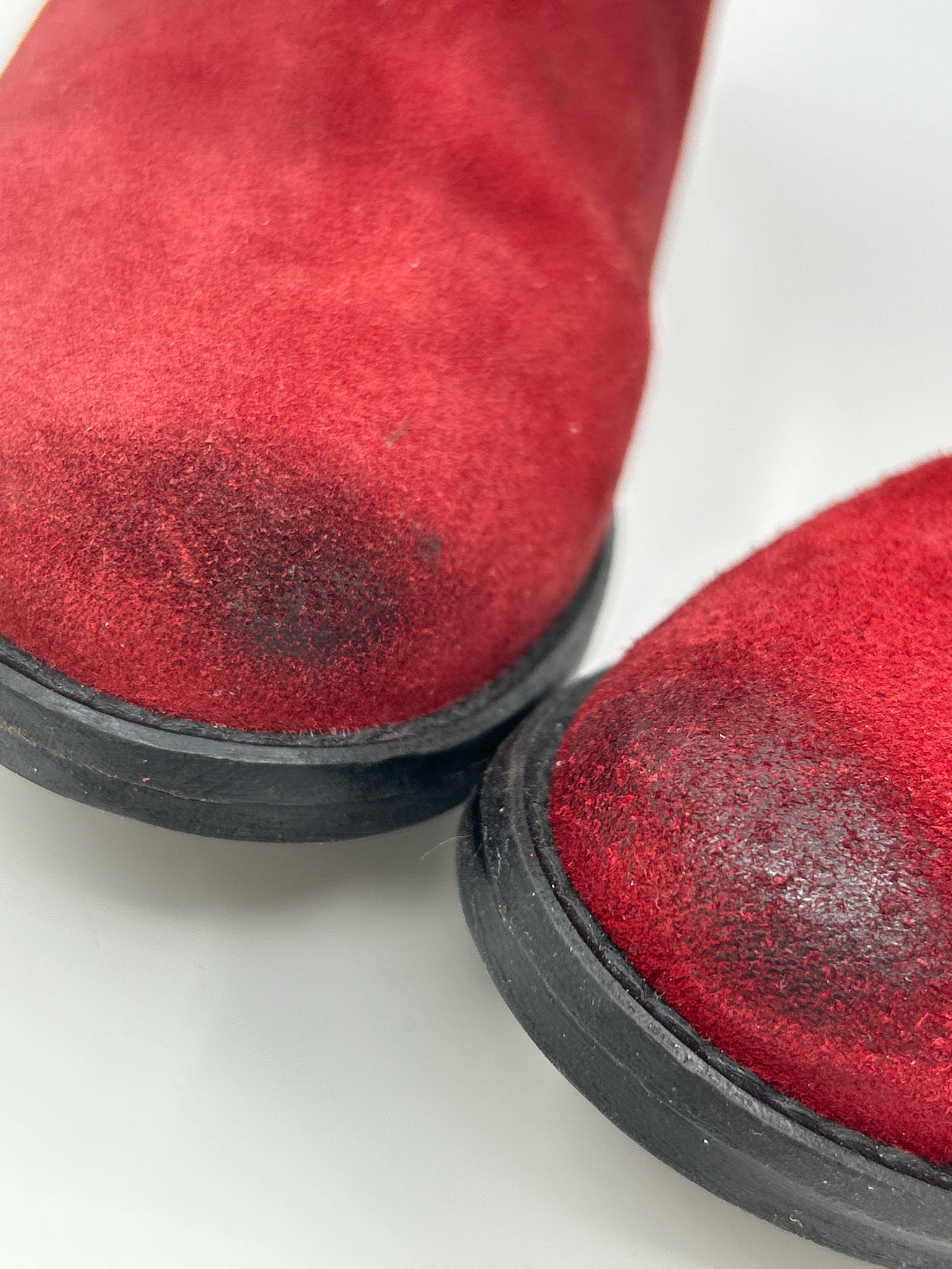 Circle G Boots Size 7.5 Red Women Booties