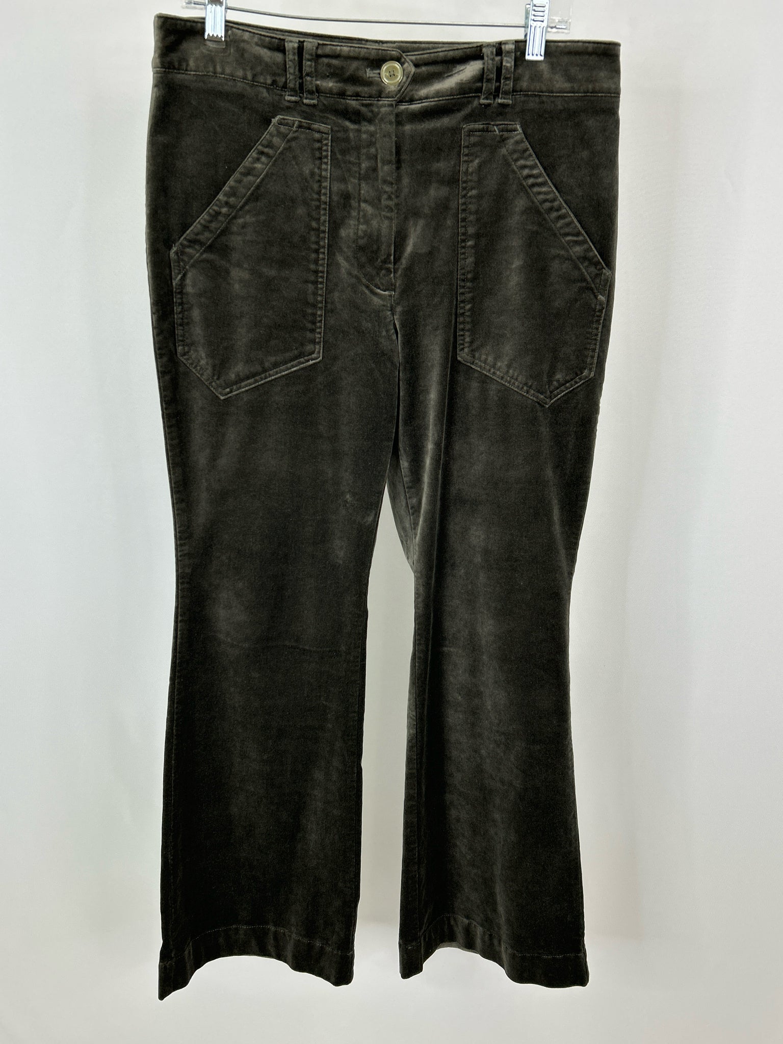 MAEVE Size 10 Gray Green Women Pants