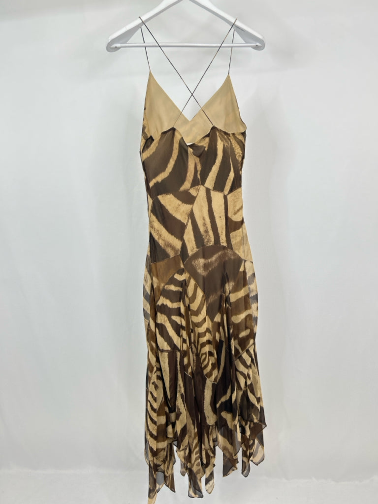 RALPH LAUREN Size 8 Brown Women's Dress