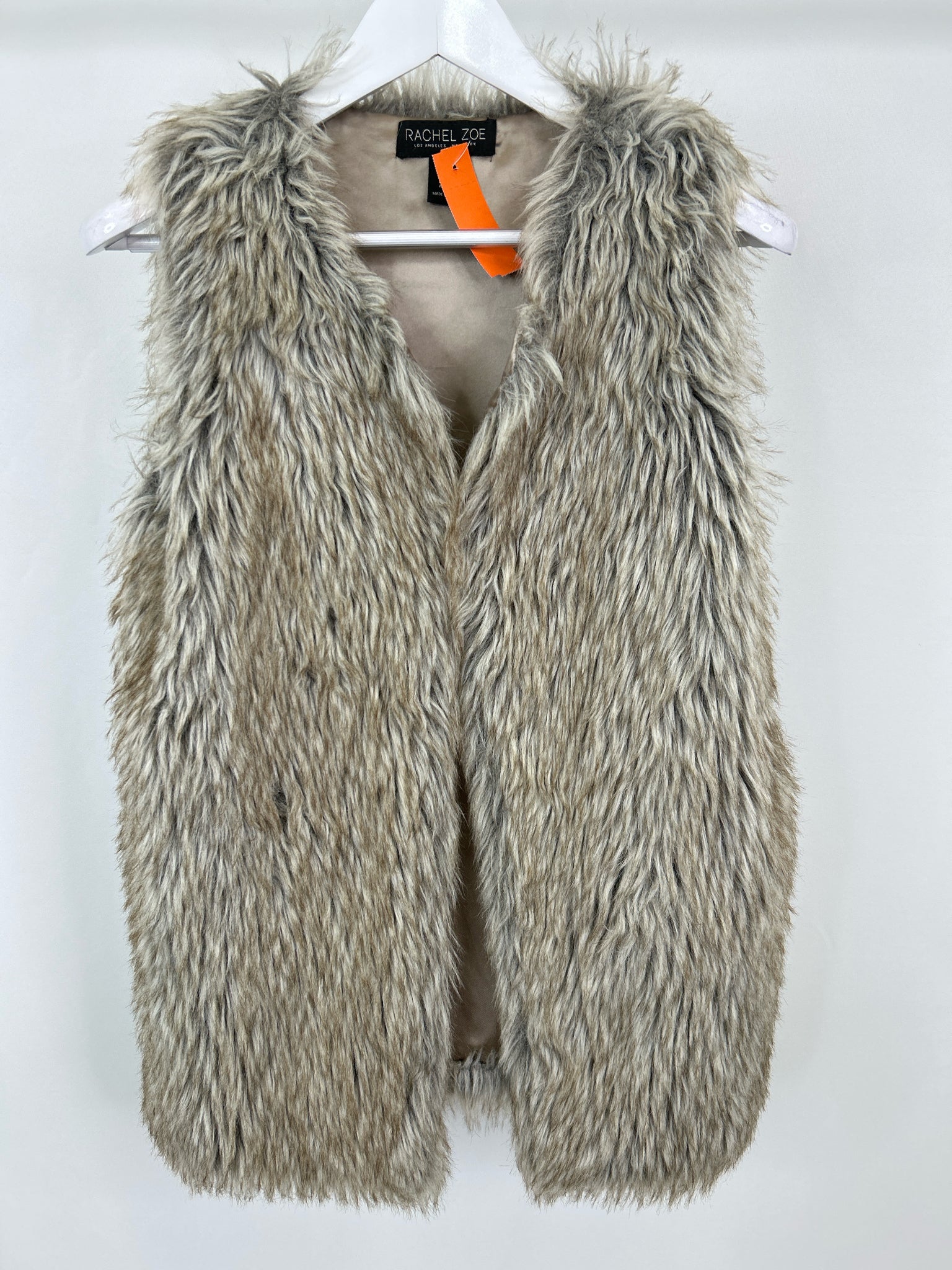 RACHEL ZOE Size M Tan Women Vest