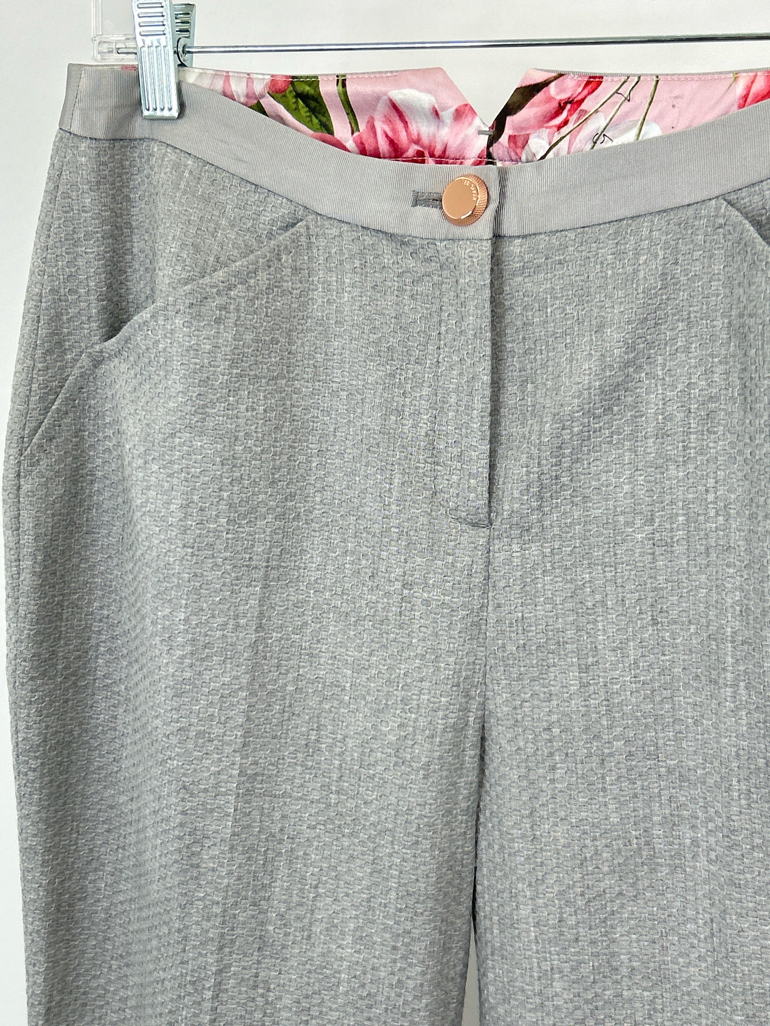 TED BAKER Size M Grey Women Pants
