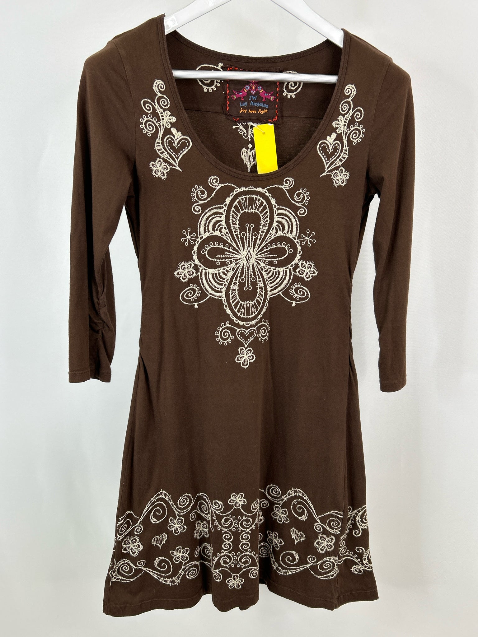 JW Los Angeles Size S Brown Women Dress