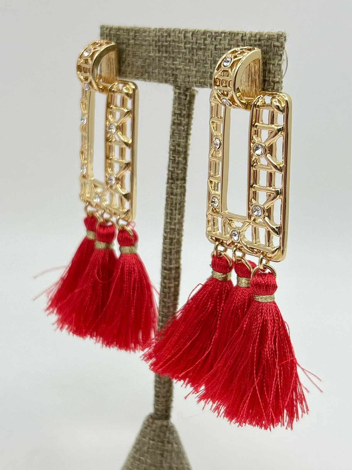 LILLY PULITZER Gold and red Earrings