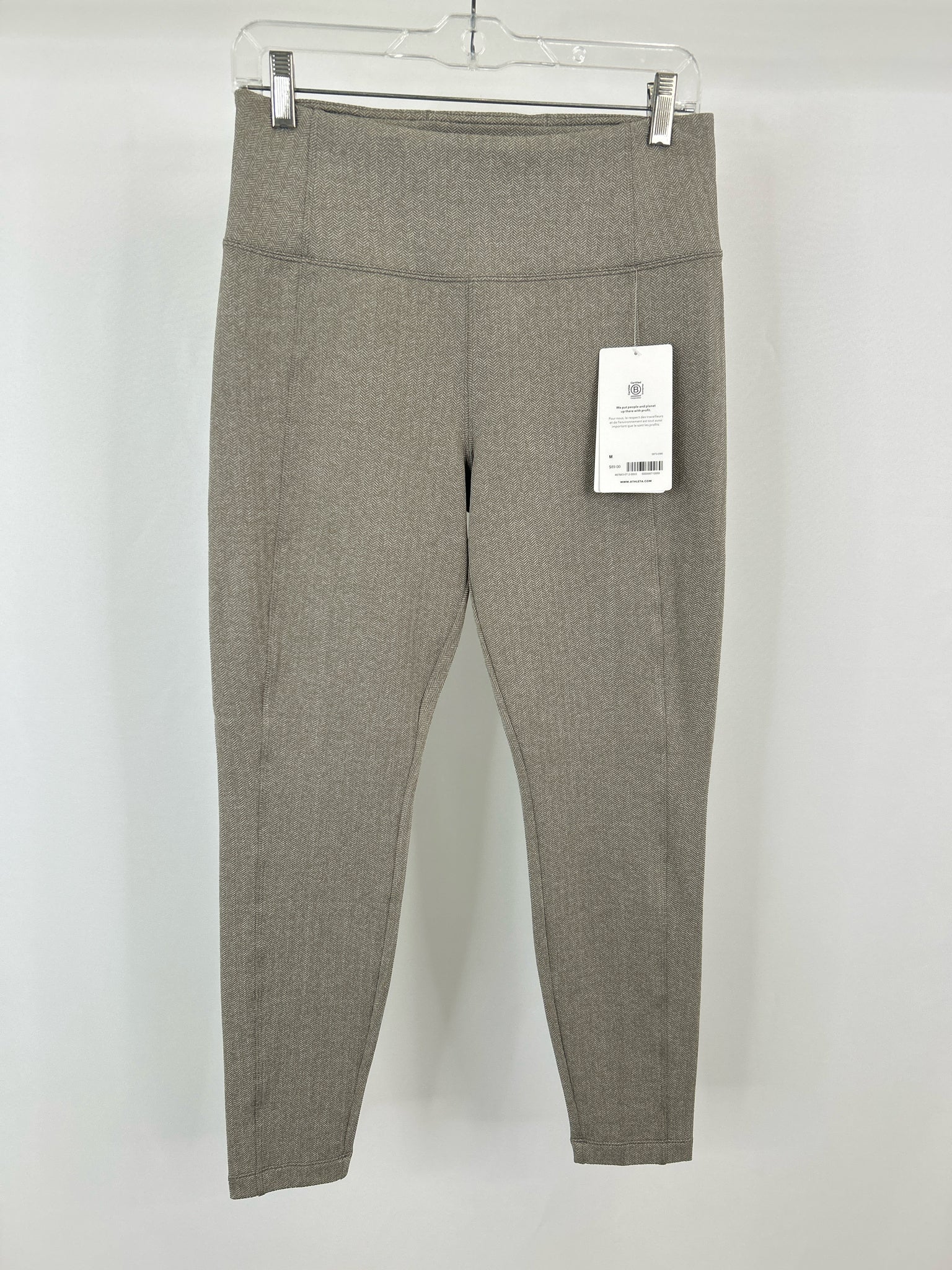 ATHLETA NWT Size M Taupe Women Workout Leggings