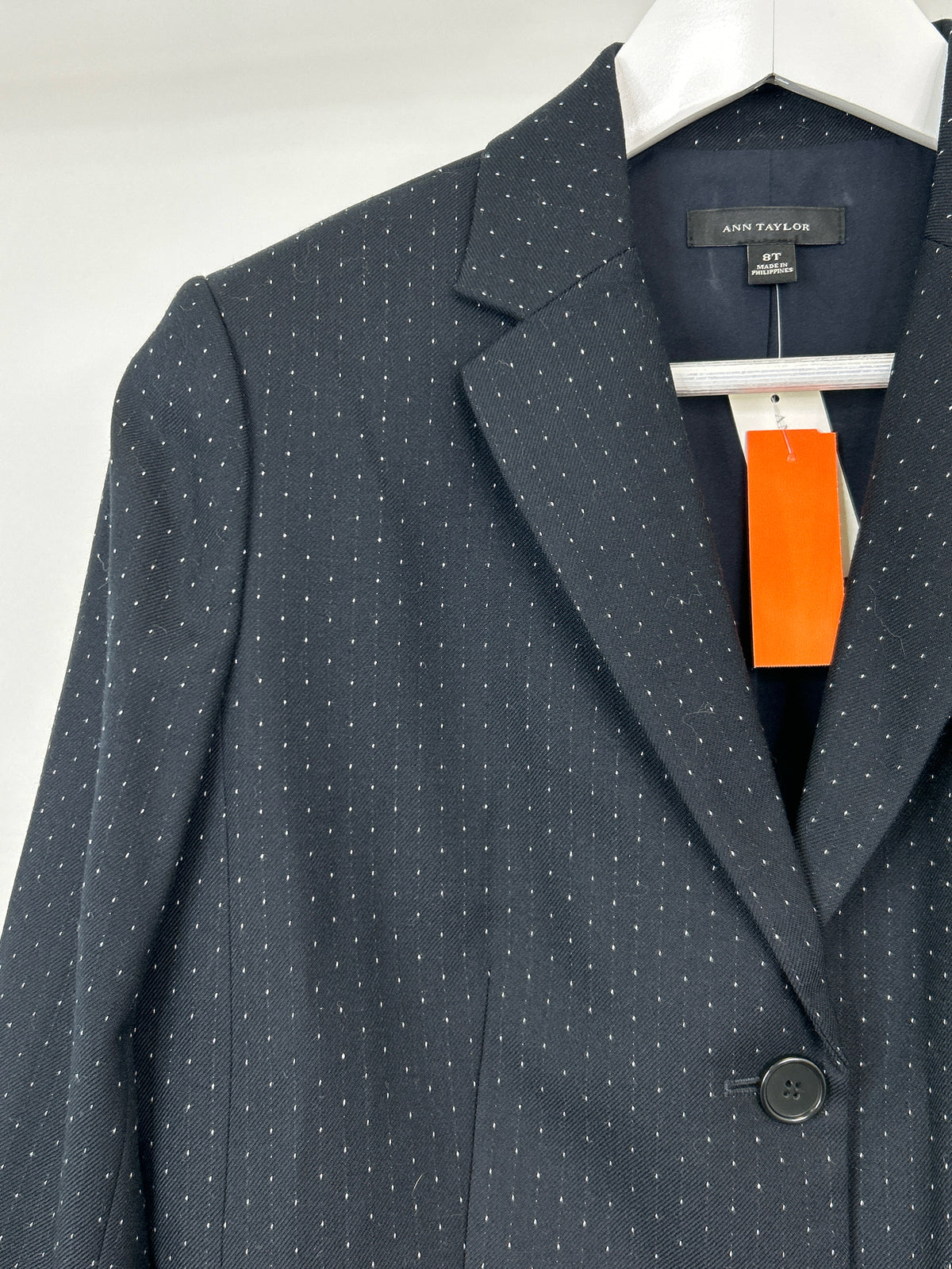 ANN TAYLOR Size 8T Navy Women Blazer