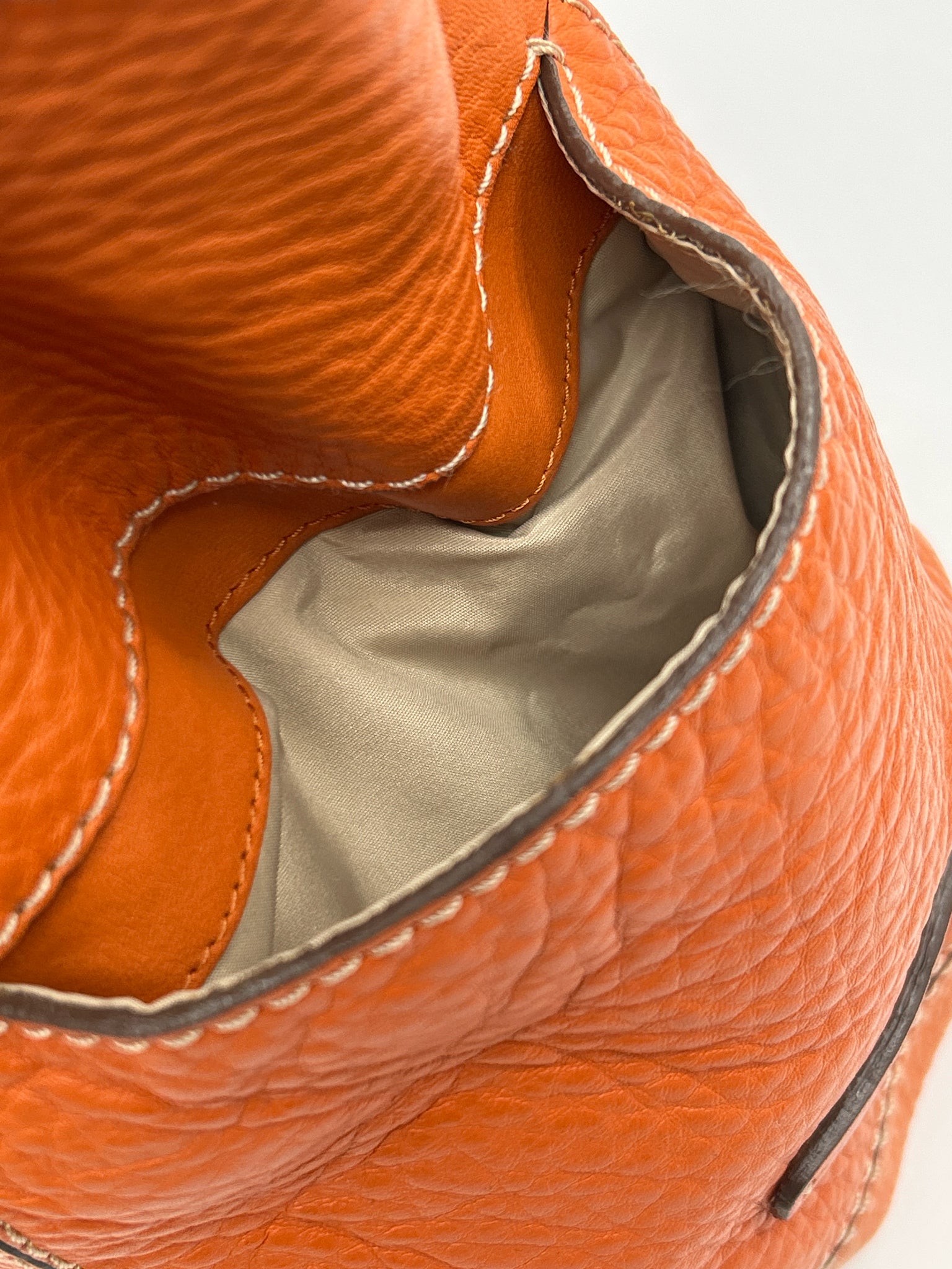 COLE HAAN Orange Women Tote